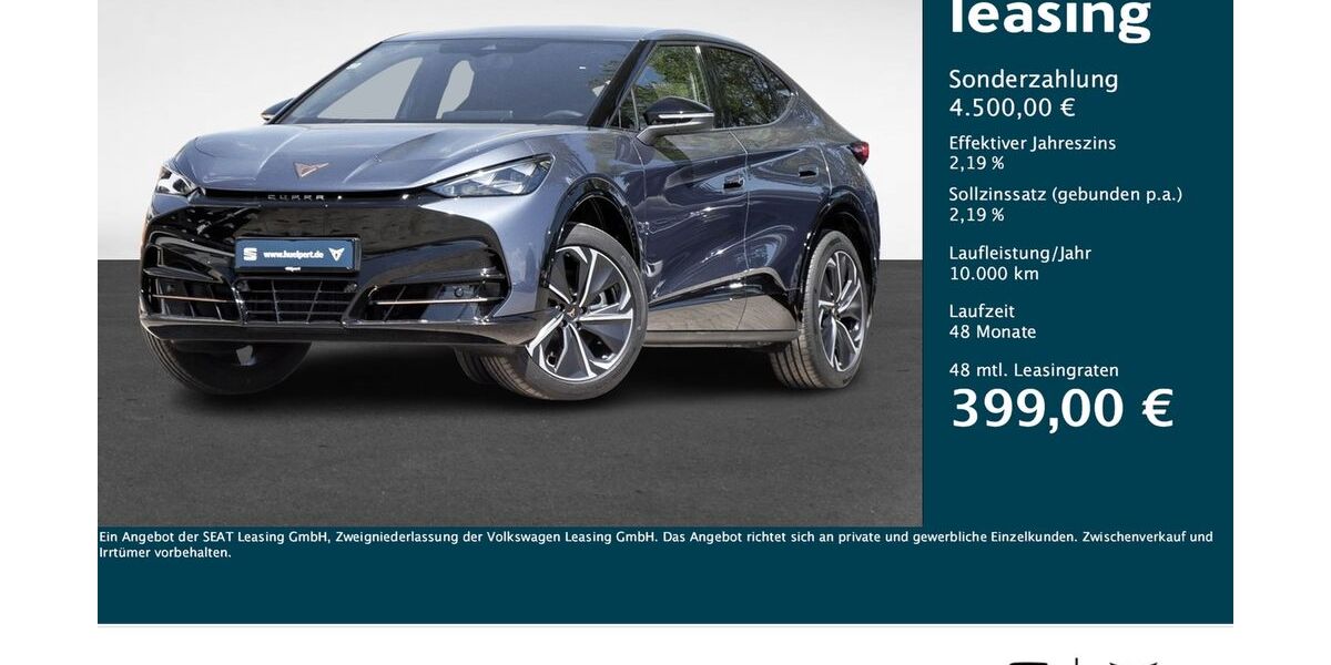 Cupra Tavascan 6.990 km 41.444 &euro; Dortmund 44269