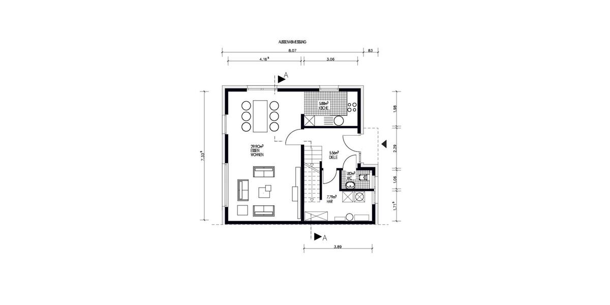 Doppelhaushälfte Datteln - 5 Zimmer, 134 m&sup2;, 495.000&euro; | Angebot:26150846