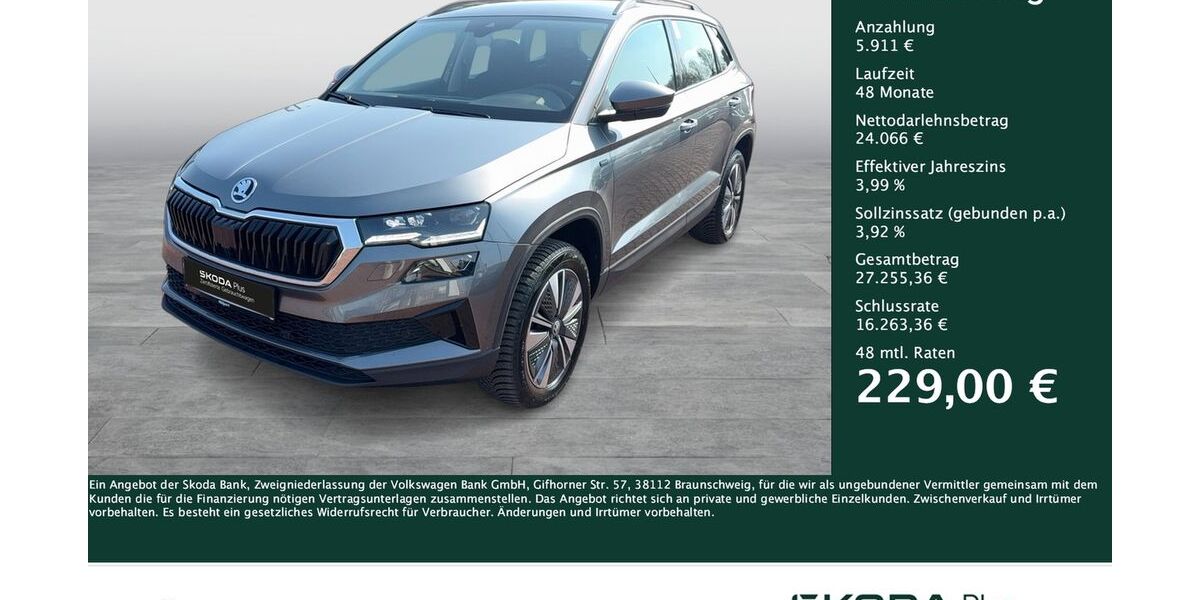 Skoda Karoq 23.197 km 29.444 &euro; Dortmund 44309