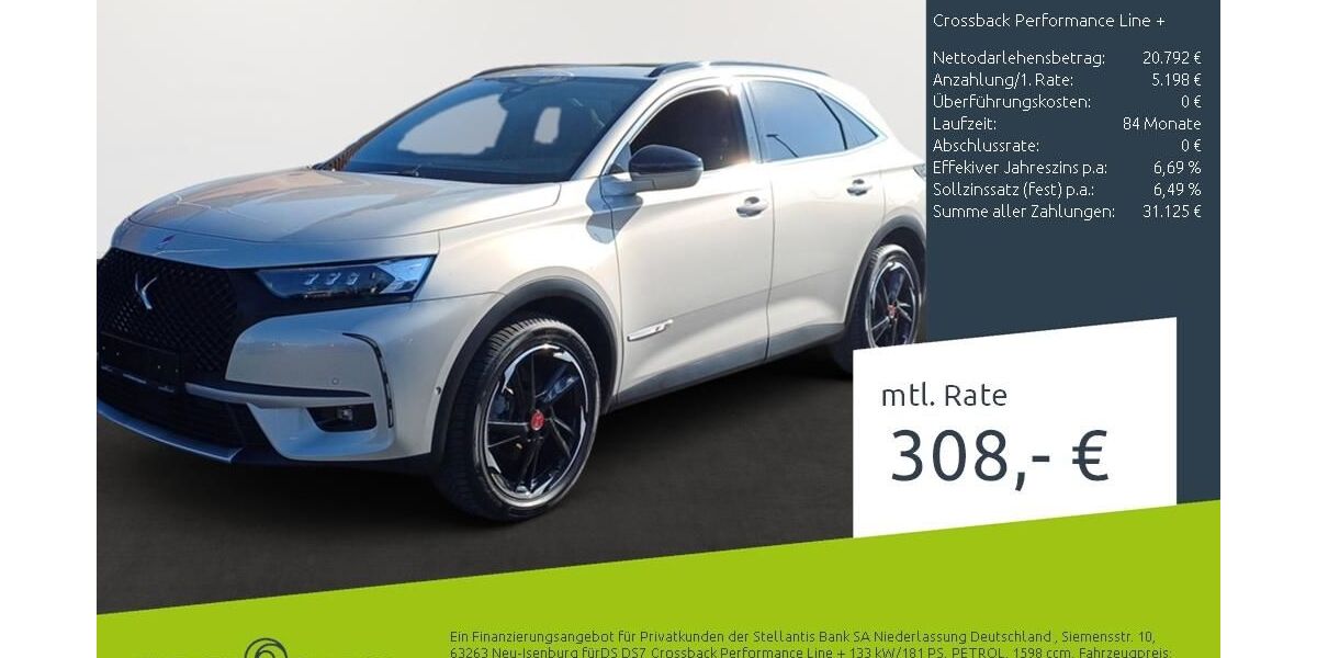 DS Automobiles DS7 (Crossback) 42.667 km 25.990 &euro; Dülmen 48249