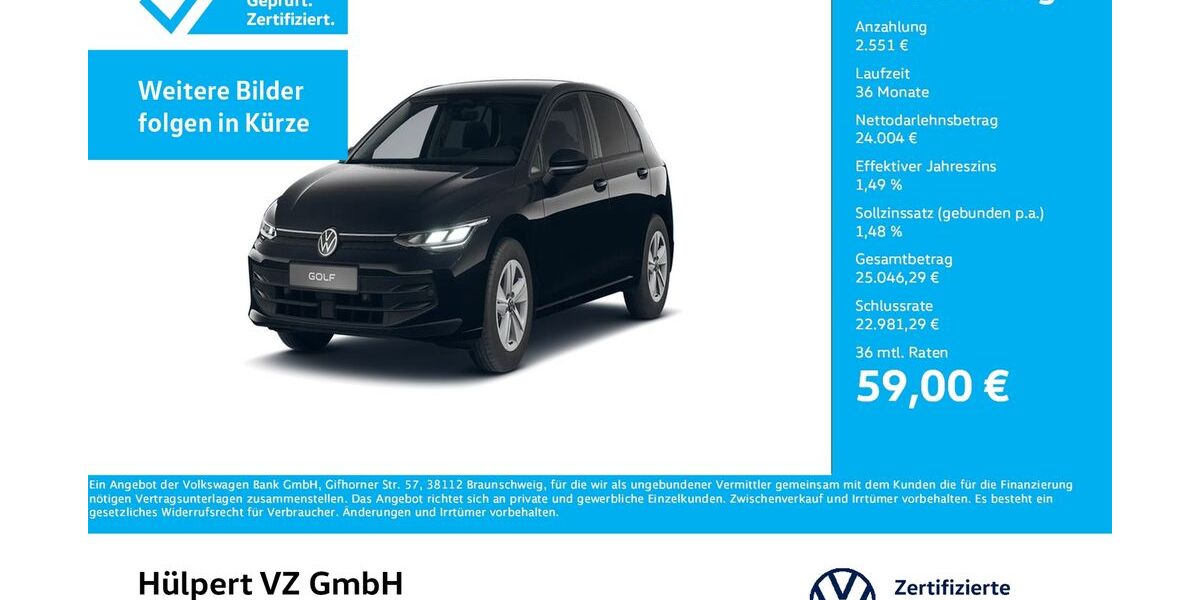 VW Golf 10.031 km 26.555 &euro; Dortmund 44141