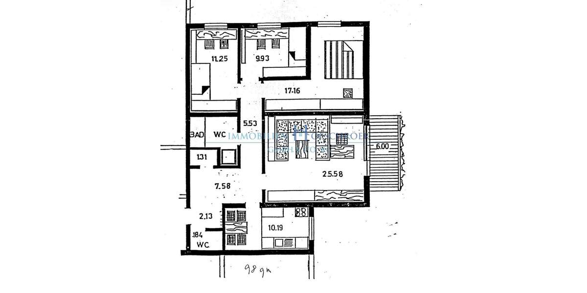 Etagenwohnung Bochum Westenfeld - 4 Zimmer, 98 m&sup2;, 188.500&euro; | Angebot:24974103