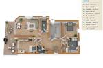 Etagenwohnung Dortmund Kirchhörde - 3 Zimmer, 115 m&sup2;, 1.100&euro; | Angebot:25665919