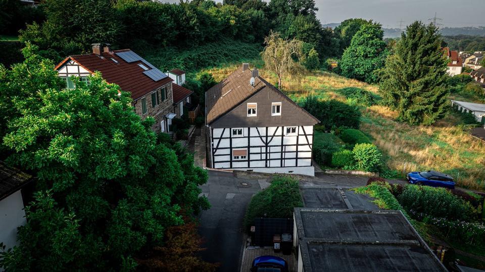 Charmantes denkmalgeschütztes Fachwerkhaus in Witten-Herbede zimmer