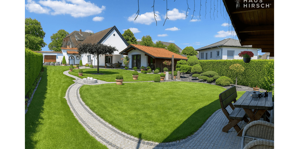 Exklusives Einfamilienhaus mit weitläufigem Garten und baureifem Bauland 5 zimmer