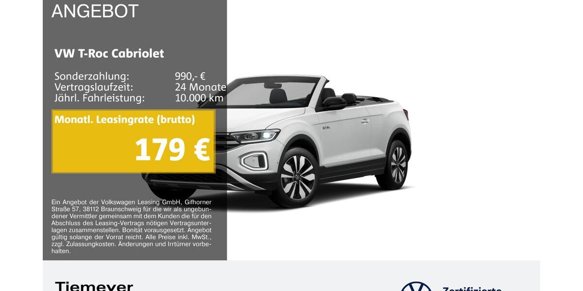 VW T-Roc 23.261 km 23.530 &euro; Bochum 44892
