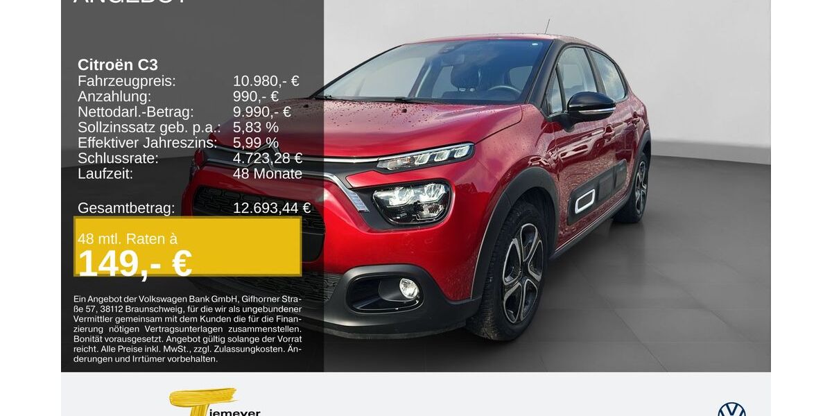 Citroen C3 40.473 km 9.440 &euro; Recklinghausen 45663