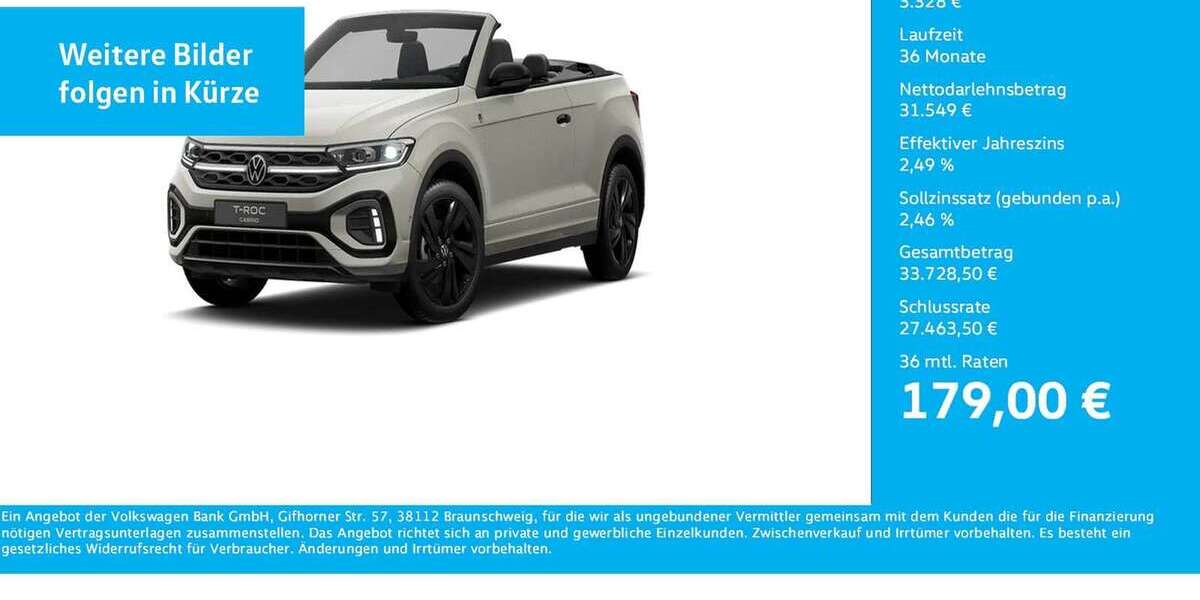 VW T-Roc 7.108 km 34.877 &euro; Dortmund 44141