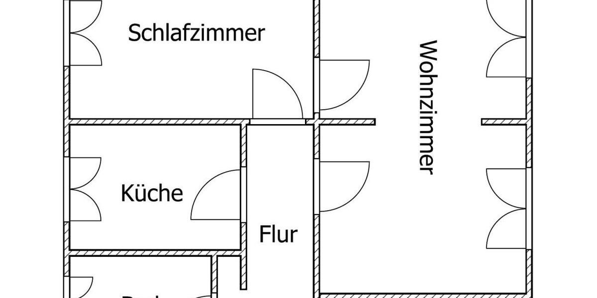 Erdgeschoßwohnung Marl Alt-Marl - 2 Zimmer, 61 m&sup2;, 430&euro; | Angebot:26358532
