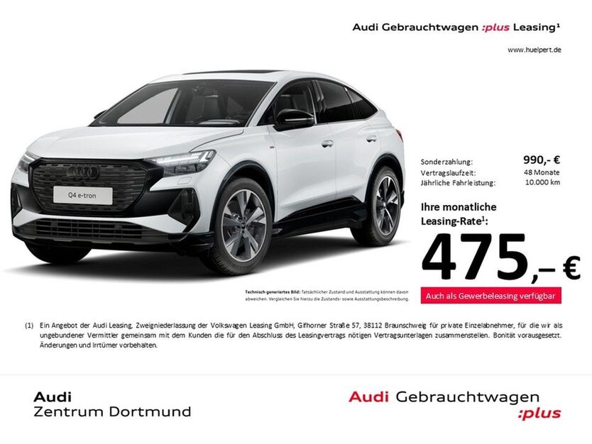 Audi Q4 e-tron 11.731 km 51.966 € Dortmund 44143
