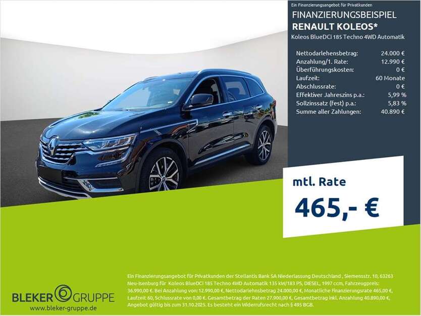 Renault Koleos 5.681 km 36.990 € Dülmen 48249