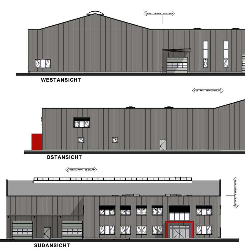 Halle in Recklinghausen 7.168 € 1027 m² zimmer