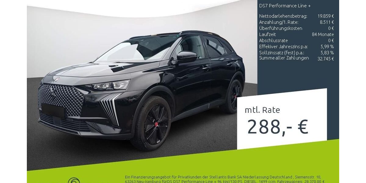 DS Automobiles DS7 (Crossback) 47.801 km 28.300 &euro; Dülmen 48249