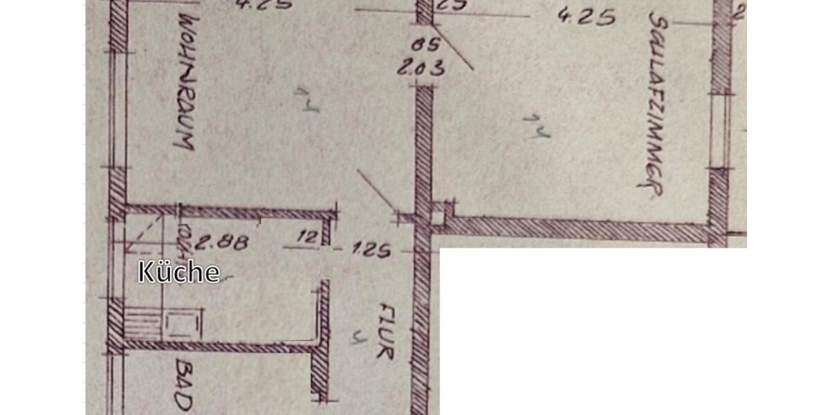 Erdgeschoßwohnung Witten Heven - 2.5 Zimmer, 42 m&sup2;, 294&euro; | Angebot:24847792