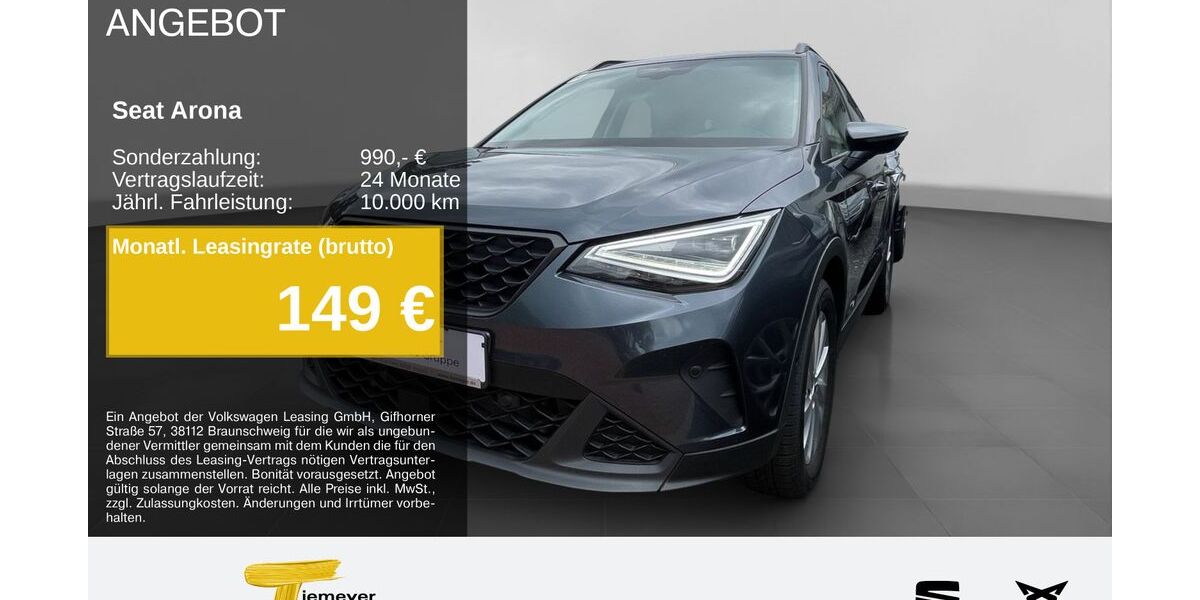 Seat Arona 14.354 km 22.490 &euro; Recklinghausen 45663