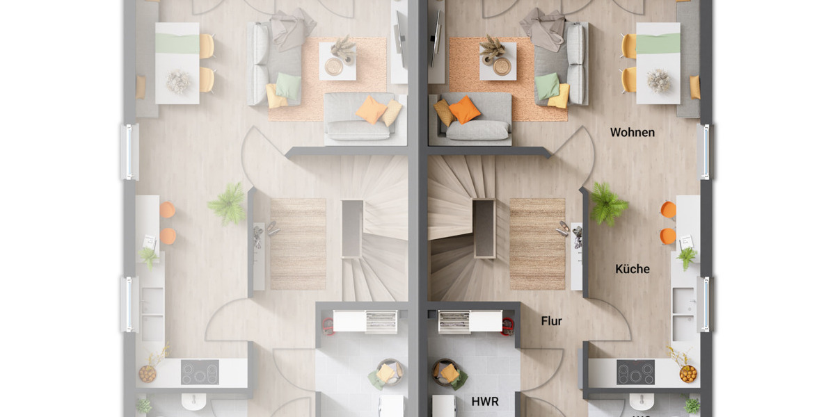 Doppelhaushälfte Bottrop Eigen - 6 Zimmer, 150 m&sup2;, 578.729&euro; | Angebot:25676175