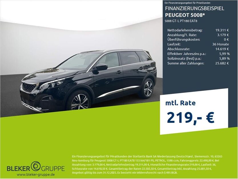 Peugeot 5008 49.994 km 22.490 € Dülmen 48249