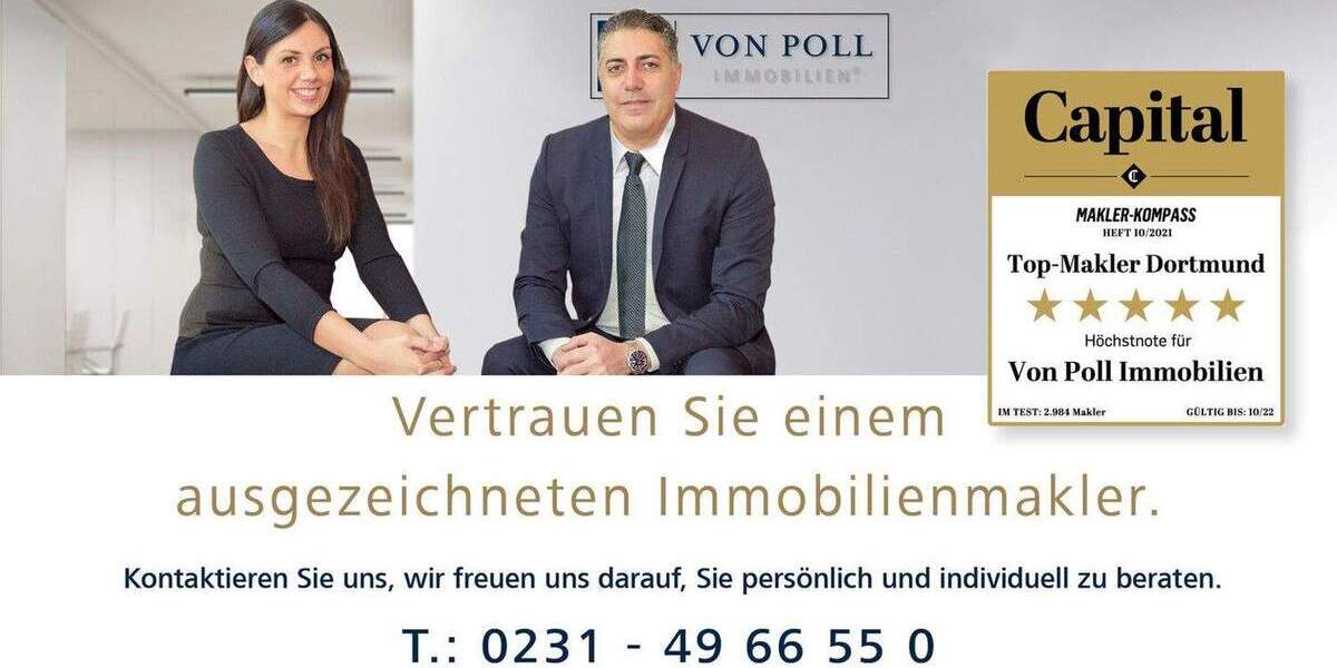 Etagenwohnung Dortmund Kirchhörde - 2 Zimmer, 69 m&sup2;, 285.000&euro; | Angebot:25742520