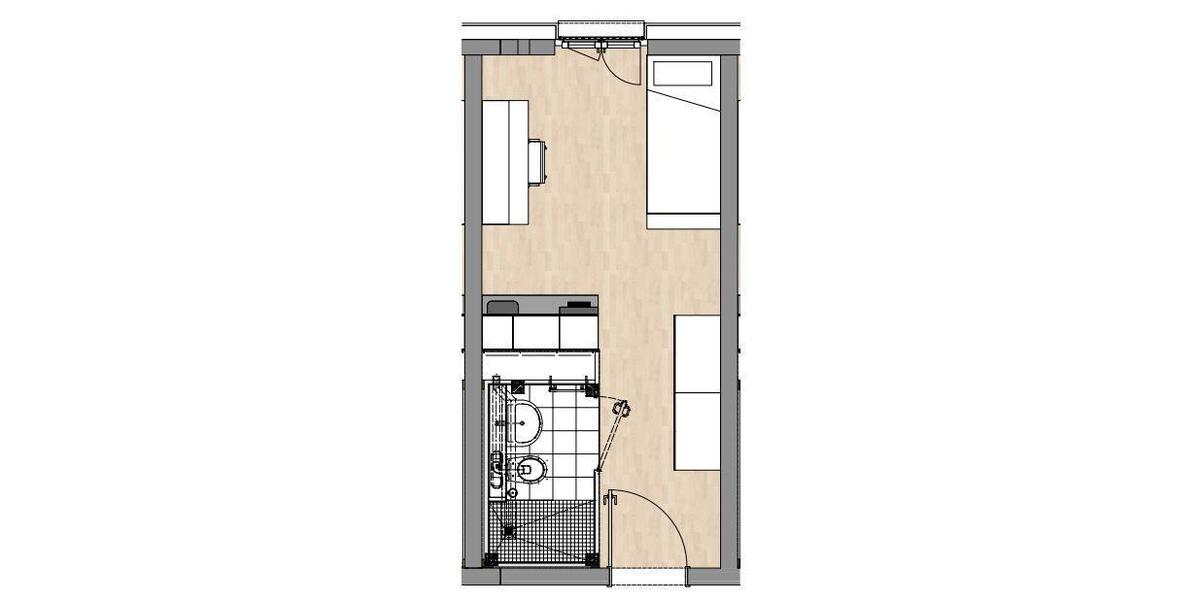 Möbliertes Single-Apartment im Herzen von Dortmund! 1 zimmer