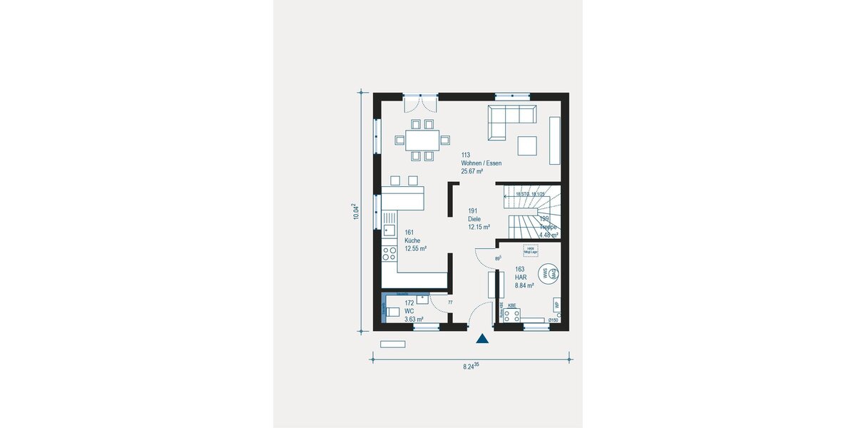 Ihr Traumhaus in Essen - Double 12 TW - Doppelhaushälfte Essen Rüttenscheid Rüttenscheid | Angebot:27334612