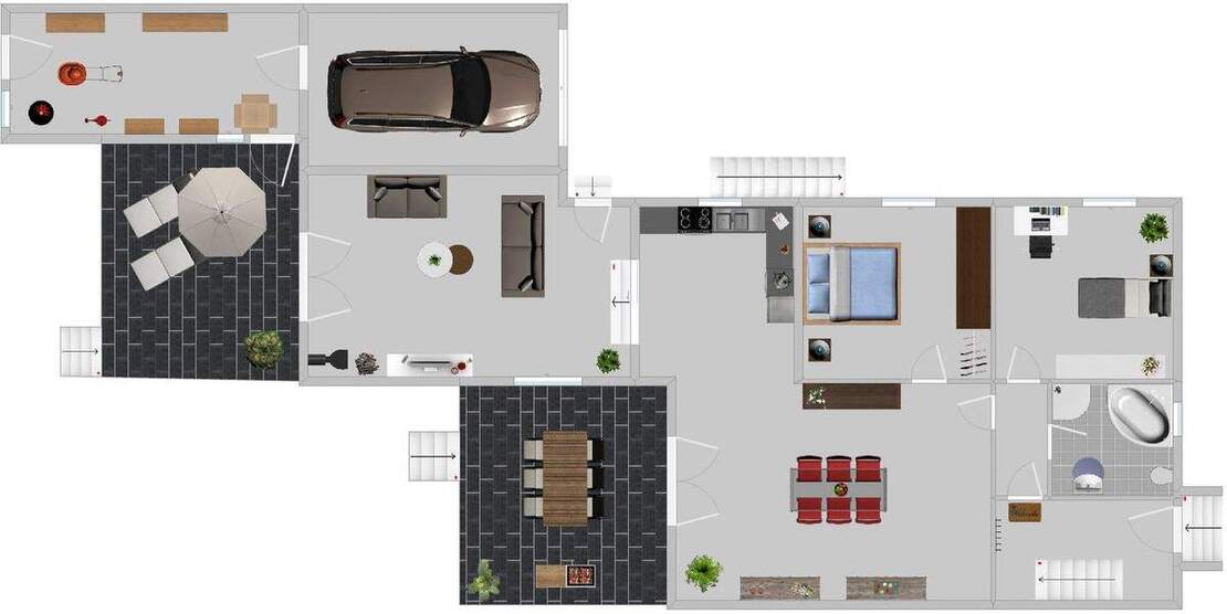Teilvermietetes Zweifamilienhaus zwischen Ruhr Park & Innenstadt 7 zimmer