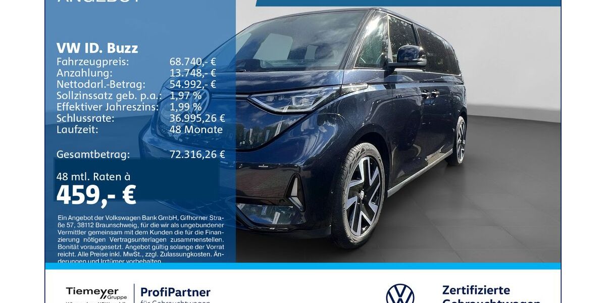 VW ID. Buzz 19.246 km 68.220 &euro; Recklinghausen 45663