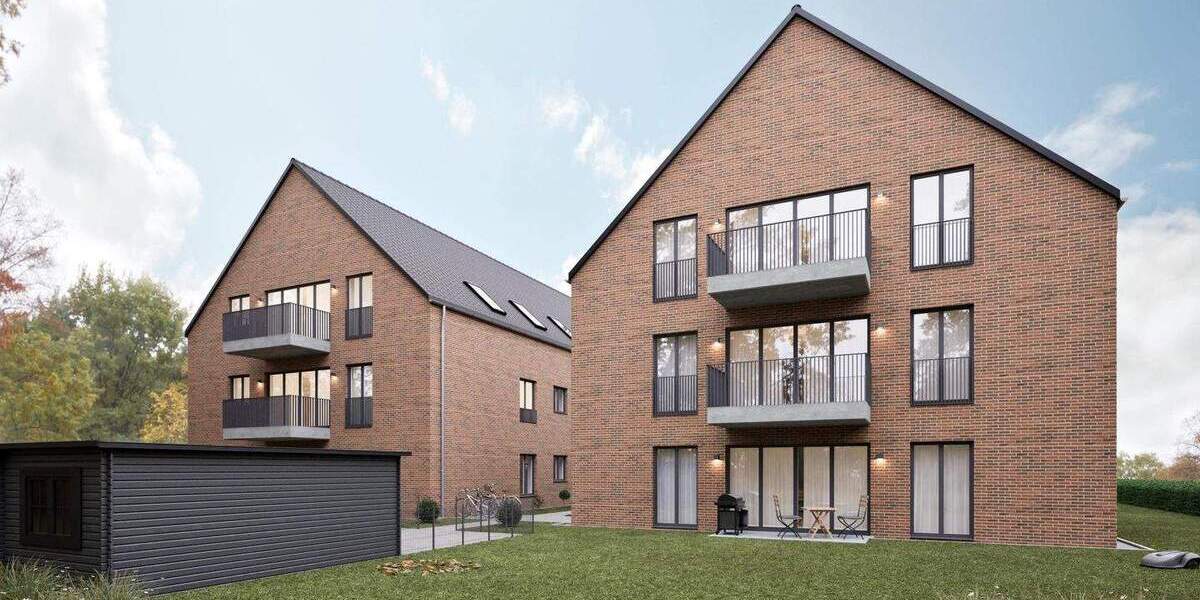 Neubau: Dachgeschosswohnung mit Aufzug nahe Dülmen-Zentrum 3 zimmer