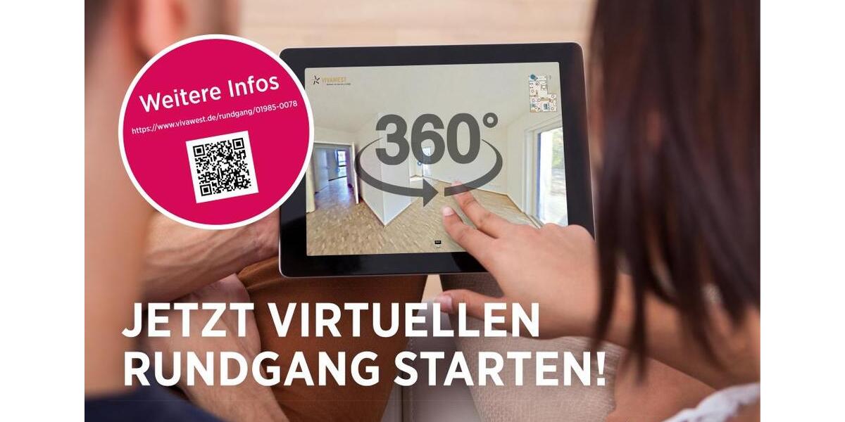 Bei VIVAWEST die Sonnenstrahlen auf der eigenen Terrasse genießen. 3 zimmer