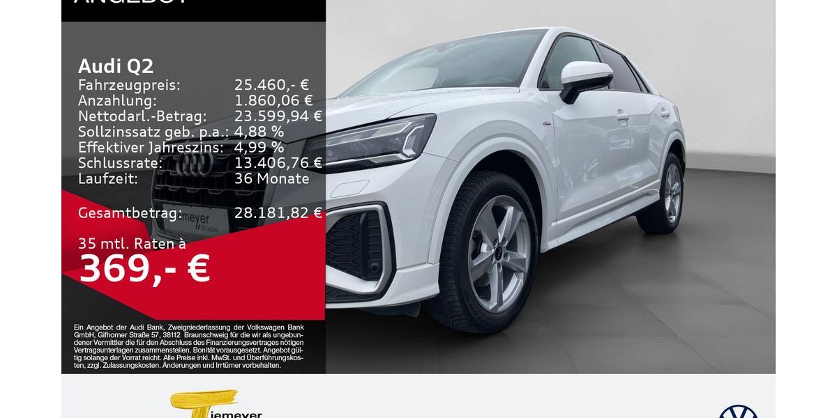 Audi Q2 43.240 km 24.990 &euro; Bochum 44892