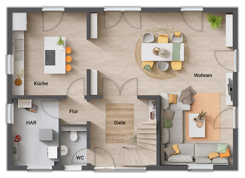 Mehrfamilienhaus, Wohnhaus Dortmund Hörde - 5 Zimmer, 142 m&sup2;, 511.740&euro; | Angebot:24771202