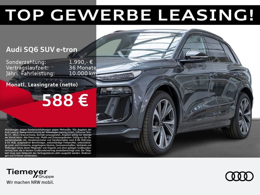 Audi SQ6 e-tron 9.950 km 79.880 € Oberhausen 46047