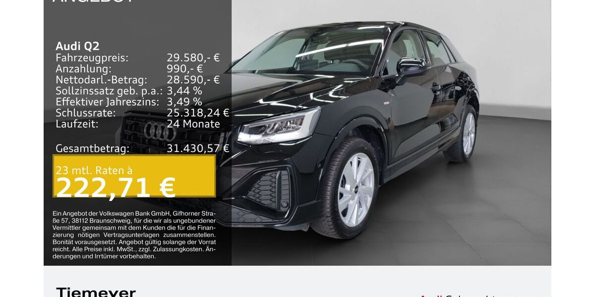 Audi Q2 23.236 km 29.180 &euro; Bochum 44809