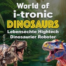 World of i-Tronic Dinosaurs 07.02.2026 Dino-Zeltanlage neben dem Metronom Theater