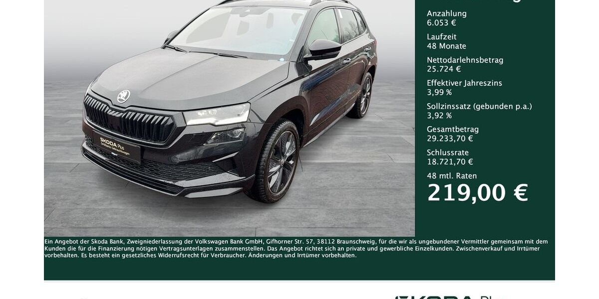 Skoda Karoq 20.733 km 30.888 &euro; Dortmund 44309