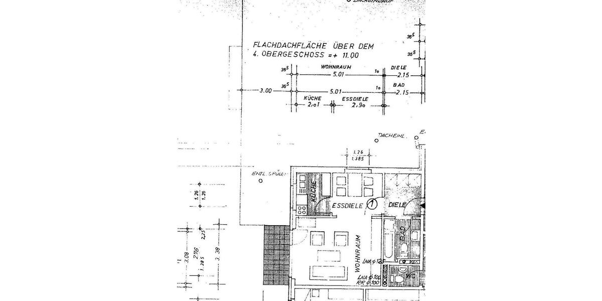 Dülmen, 45qm, helle Wohnung, beste Anbindungen OVP, vermietet 2 zimmer