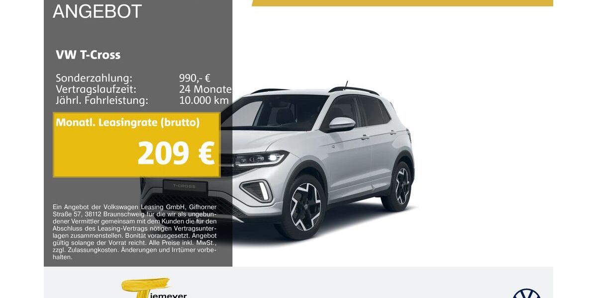 VW T-Cross 21.273 km 26.940 &euro; Dorsten 46282