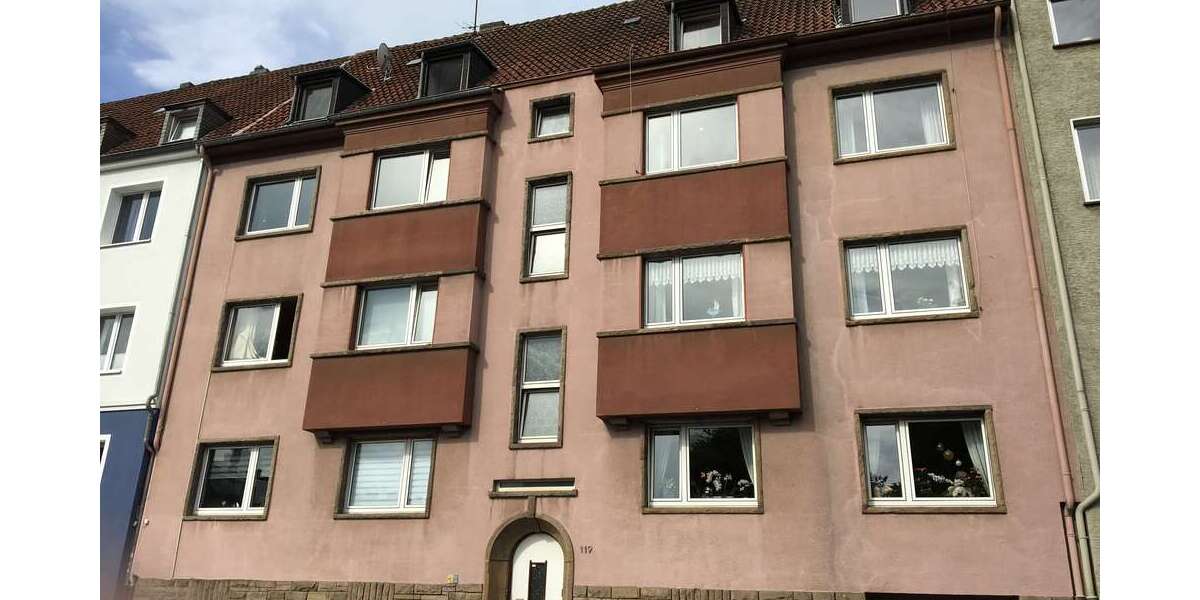 Etagenwohnung Dortmund Innenstadt Ost - 2 Zimmer, 71 m&sup2;, 710&euro; | Angebot:26367267