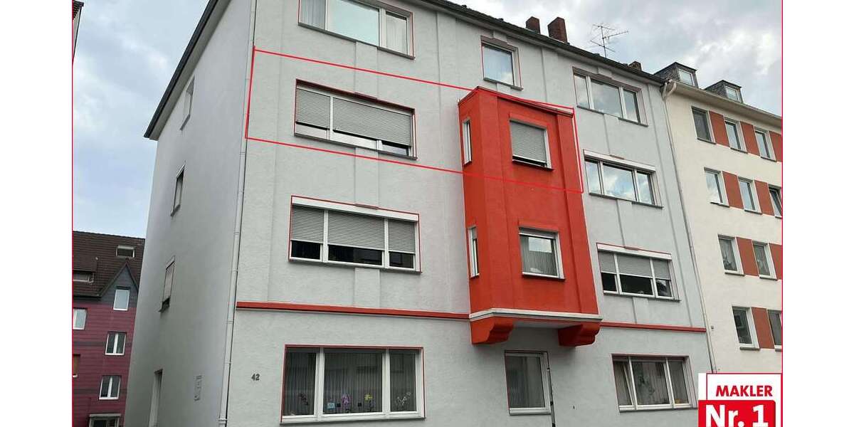 Etagenwohnung Herne Altenhöfen - 3 Zimmer, 94 m&sup2;, 149.000&euro; | Angebot:23409832