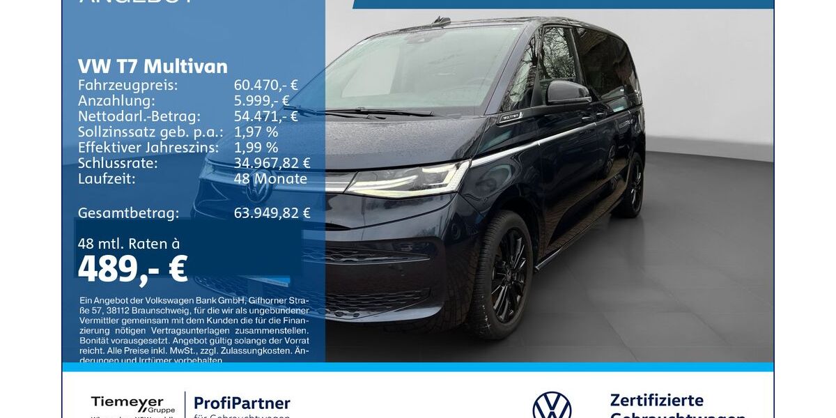 VW T7 Multivan 23.538 km 60.470 &euro; Recklinghausen 45663