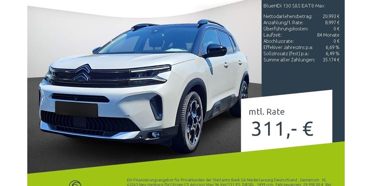 Citroen C5 Aircross 34.878 km 26.720 &euro; Dülmen 48249