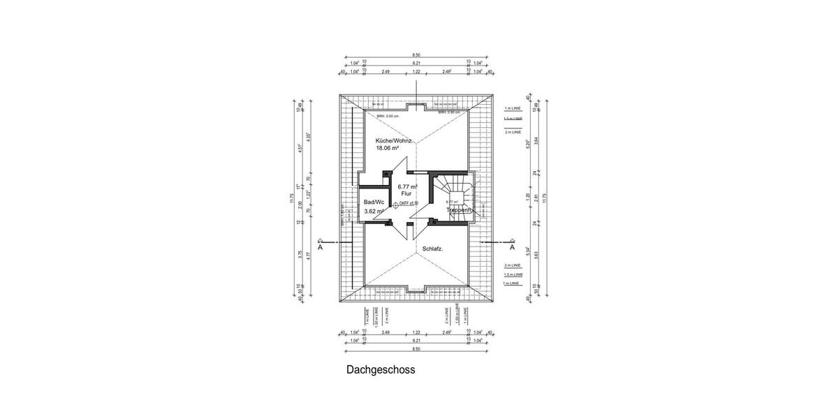 Dachgeschoßwohnung Dortmund Eving - 2 Zimmer, 30 m&sup2;, 450&euro; | Angebot:25725343