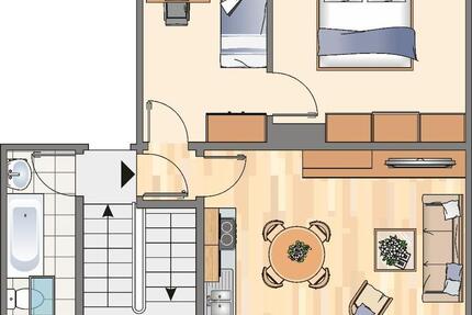 Das richige für Einsteiger kleine Dachgeschoßwohnung im Grumme