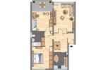 Dachgeschoßwohnung Dortmund Scharnhorst - 3 Zimmer, 79 m&sup2;, 598&euro; | Angebot:26551668
