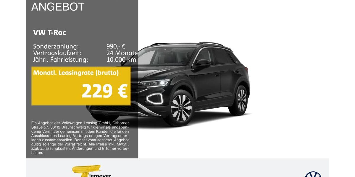 VW T-Roc 21.537 km 27.310 &euro; Oberhausen 46047