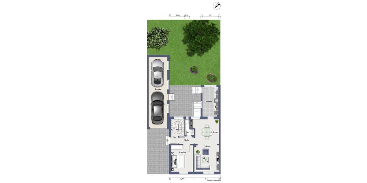 Doppelhaushälfte Gelsenkirchen / Buer Buer - 5 Zimmer, 125 m&sup2;, 379.000&euro; | Angebot:26875560