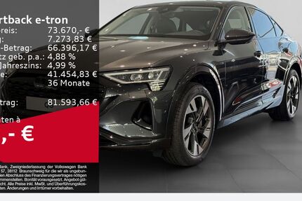 Audi Q8 e-tron 9.990 km 73.670 &euro; Bochum 44809