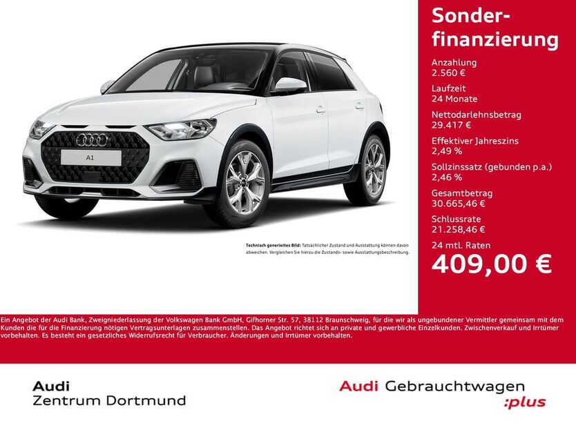Audi A1 9.724 km 31.977 € Dortmund 44143