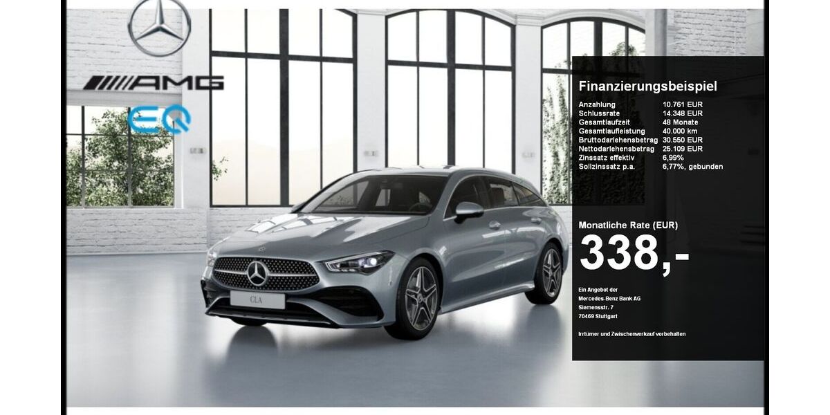 Mercedes-Benz CLA 200 Shooting Brake 5.037 km 34.770 &euro; Lünen 44532