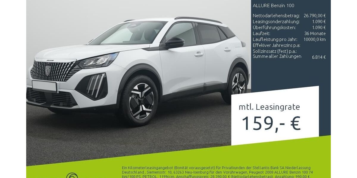 Peugeot 2008 1.500 km 24.390 &euro; Dülmen 48249