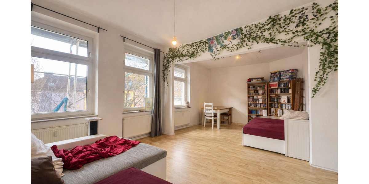 Etagenwohnung Bochum Hamme - 3 Zimmer, 89 m&sup2;, 159.000&euro; | Angebot:25996528